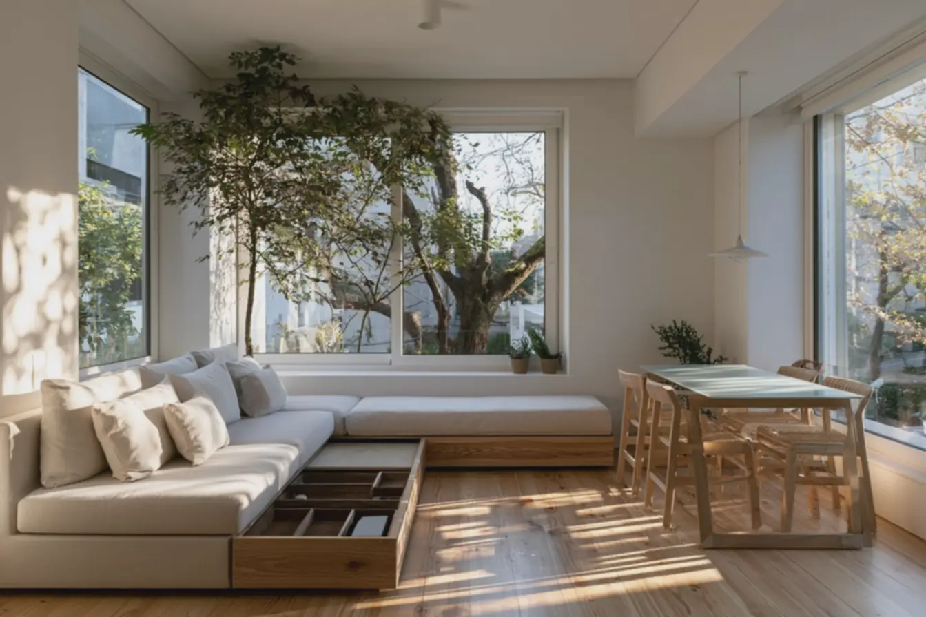 ambiente-compacto-que-une-estilo-leveza-e-funcionalidade-com-moveismultifuncionais-para-sala Móveis multifuncionais para sala pequena: mais estilo e espaço gastando pouco ambiente-compacto-que-une-estilo-leveza-e-funcionalidade-com-moveismultifuncionais-para-sala Móveis multifuncionais para sala pequena: mais estilo e espaço gastando pouco