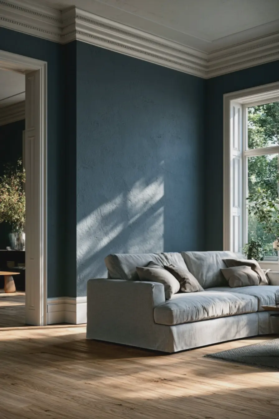 ambiente-contemporaneo-com-contraste-entre-parede-azul-profundo-e-molduraluminosa-trazendo-elegancia-e-aconchego Parede de destaque com moldura: bordas e painéis que valorizam a cor ambiente-contemporaneo-com-contraste-entre-parede-azul-profundo-e-molduraluminosa-trazendo-elegancia-e-aconchego Parede de destaque com moldura: bordas e painéis que valorizam a cor