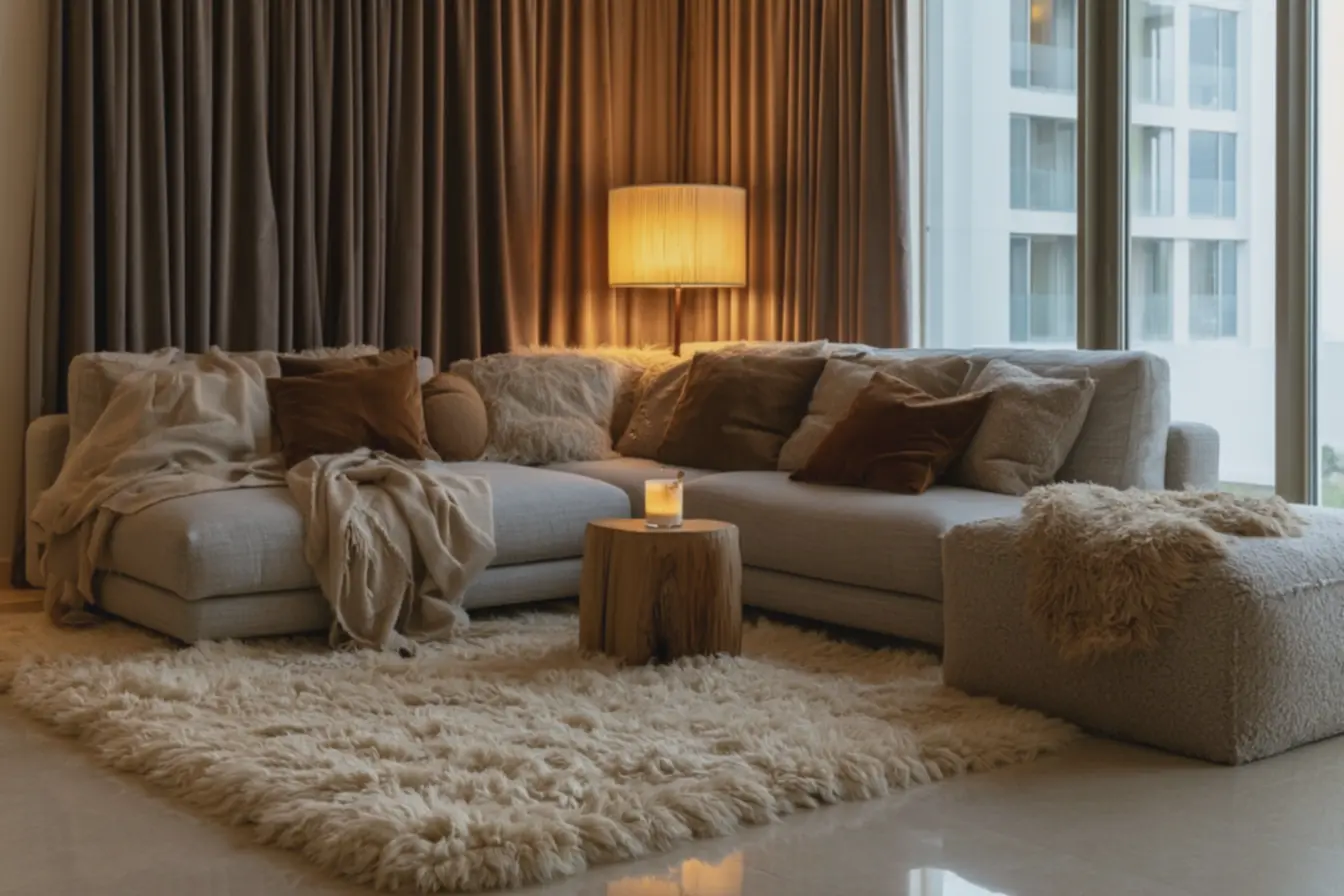 ambiente-de-inverno-decorado-com-mantas-de-la-bege-e-almofadas-em-tons-terrosos As melhores dicas para decorar a casa no frio e deixar tudo aconchegante ambiente-de-inverno-decorado-com-mantas-de-la-bege-e-almofadas-em-tons-terrosos As melhores dicas para decorar a casa no frio e deixar tudo aconchegante