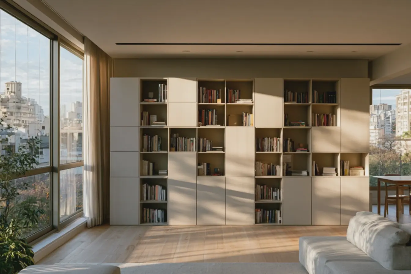 ambiente-iluminado-por-grande-janela-com-cortinas-finas-criando-sombras-edestacando-moveis-modulares Móveis modulares e soluções empilháveis para espaços flexíveis e elegantes ambiente-iluminado-por-grande-janela-com-cortinas-finas-criando-sombras-edestacando-moveis-modulares Móveis modulares e soluções empilháveis para espaços flexíveis e elegantes