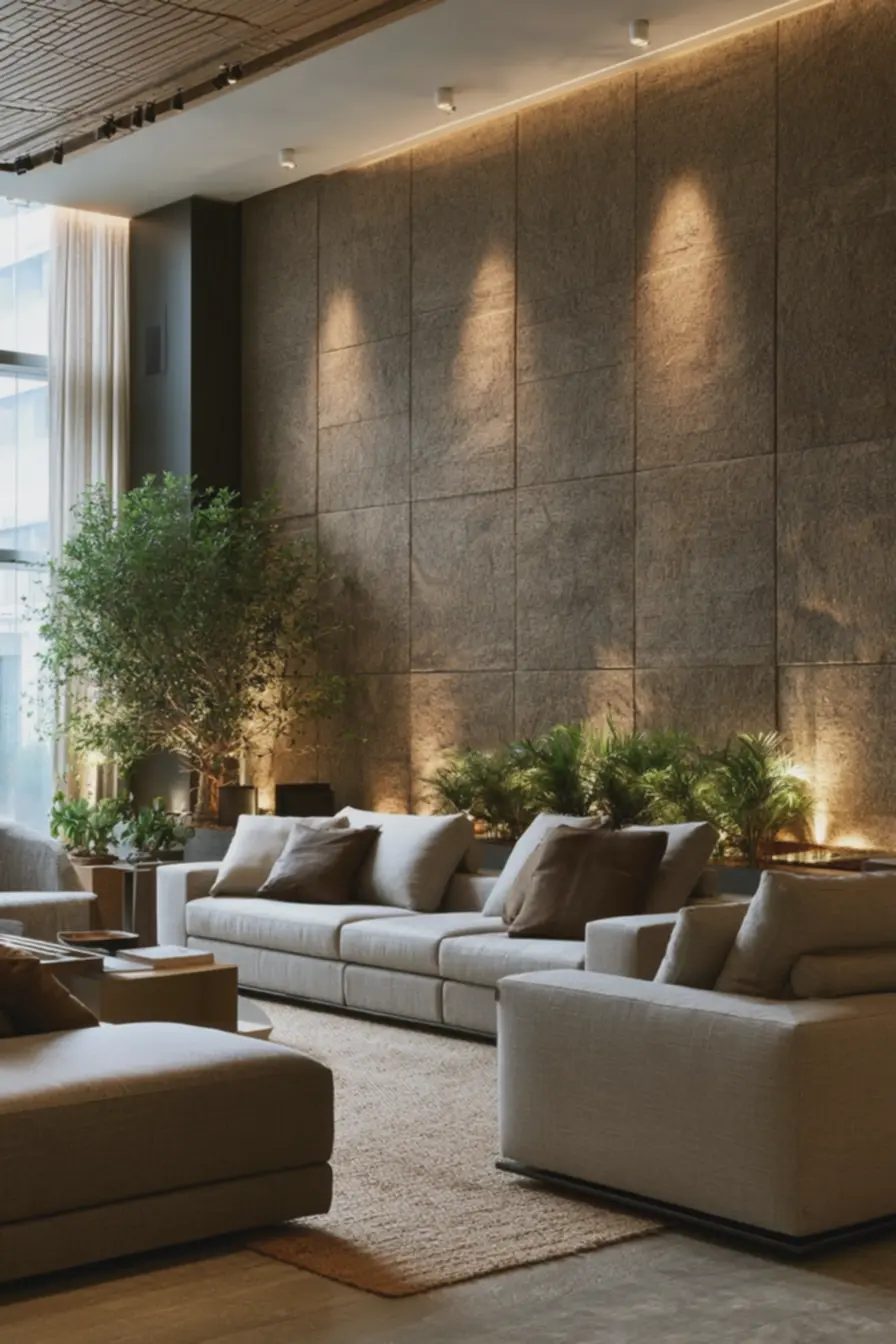 ambiente-residencial-silencioso-com-paineis-acusticos-que-melhoram-a-qualidadesonora-do-espaco Revestimento para parede: materiais que melhoram acústica de salas e quartos ambiente-residencial-silencioso-com-paineis-acusticos-que-melhoram-a-qualidadesonora-do-espaco Revestimento para parede: materiais que melhoram acústica de salas e quartos