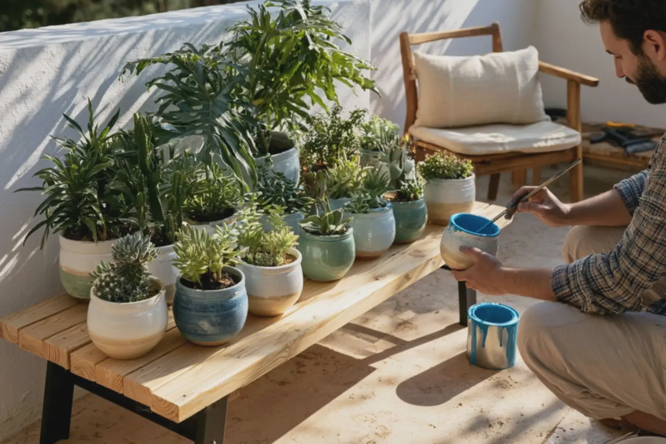 ambiente-vibrante-com-moveis-simples-e-acessorios-de-jardinagem-para-varandaacolhedora-e-estilosa As melhores ideias de decoração simples e barata que encantam a todos ambiente-vibrante-com-moveis-simples-e-acessorios-de-jardinagem-para-varandaacolhedora-e-estilosa As melhores ideias de decoração simples e barata que encantam a todos