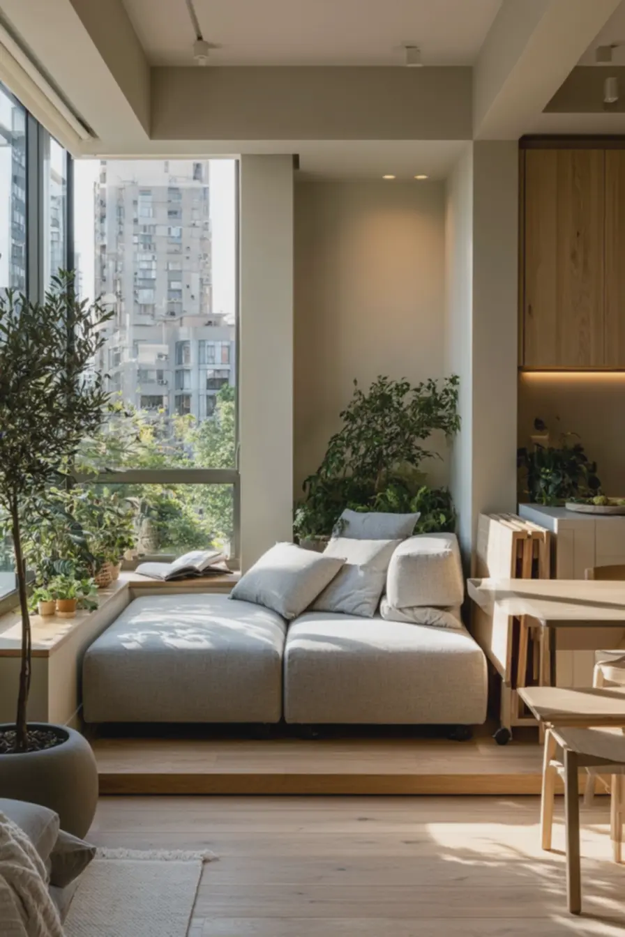 apartamento-pequeno-com-sofa-modular-em-tecido-cinza-claro-com-rodizios-proximoa-janela-iluminada-por-luz-natural Móveis modulares, dobráveis e com rodízios para maximizar espaços em apartamentos pequenos apartamento-pequeno-com-sofa-modular-em-tecido-cinza-claro-com-rodizios-proximoa-janela-iluminada-por-luz-natural Móveis modulares, dobráveis e com rodízios para maximizar espaços em apartamentos pequenos