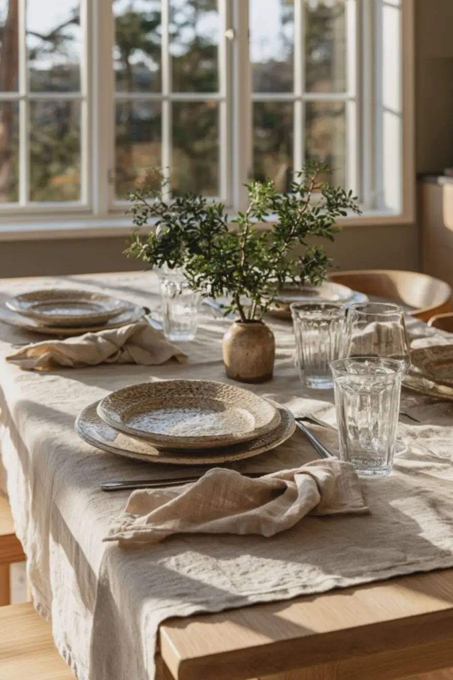 arrumacao-pratica-de-mesa-posta-com-talheres-alinhados-e-vaso-com-ramo-verdenatural O charme discreto da mesa posta que deixa as refeições do dia a dia mais aconchegantes e elegantes arrumacao-pratica-de-mesa-posta-com-talheres-alinhados-e-vaso-com-ramo-verdenatural O charme discreto da mesa posta que deixa as refeições do dia a dia mais aconchegantes e elegantes