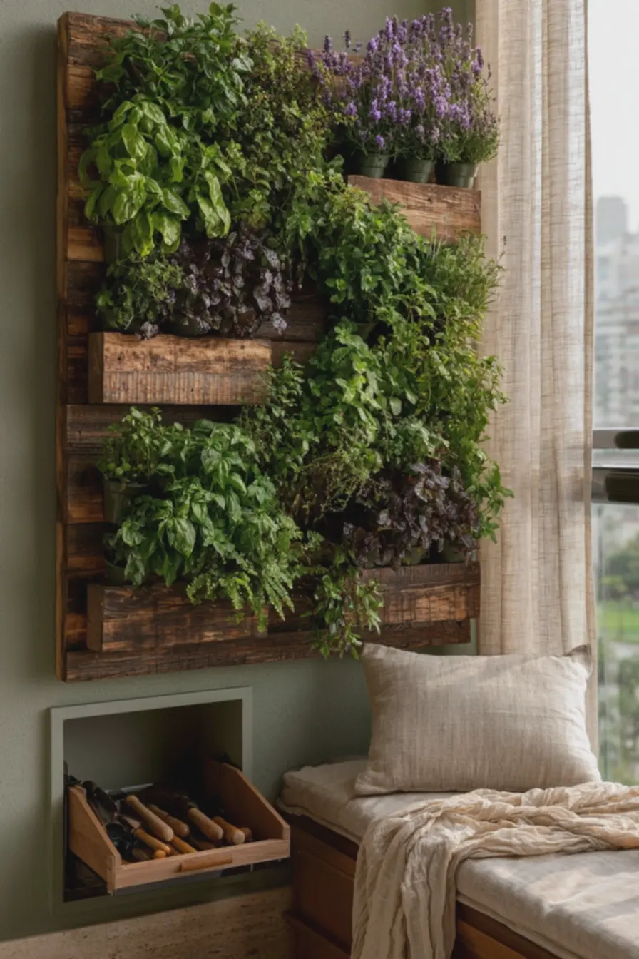 banco-com-compartimento-interno-e-almofada-de-algodao-bege-proximo-a-cortina-delinho-translucida-ao-vento-na-varanda Decoração de varanda: ideias inesperadas para renovar seu espaço com charme banco-com-compartimento-interno-e-almofada-de-algodao-bege-proximo-a-cortina-delinho-translucida-ao-vento-na-varanda Decoração de varanda: ideias inesperadas para renovar seu espaço com charme