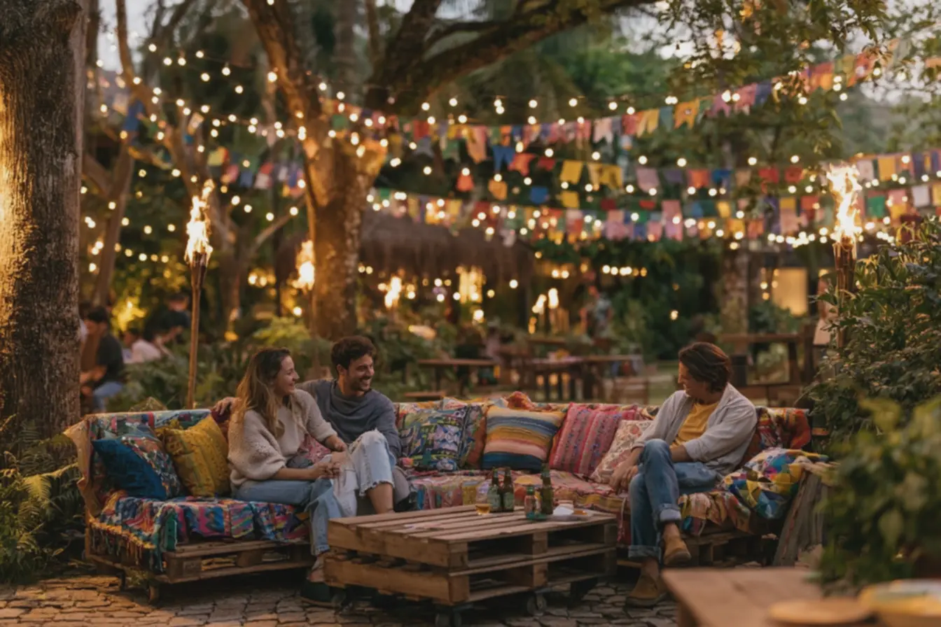 bandeirinhas-de-papel-em-linhas-simetricas-cores-vivas-e-decoracao-acolhedorapara-festa-junina Iluminação para arraiá em casa: guirlandas, tochas e cantinhos iluminados bandeirinhas-de-papel-em-linhas-simetricas-cores-vivas-e-decoracao-acolhedorapara-festa-junina Iluminação para arraiá em casa: guirlandas, tochas e cantinhos iluminados