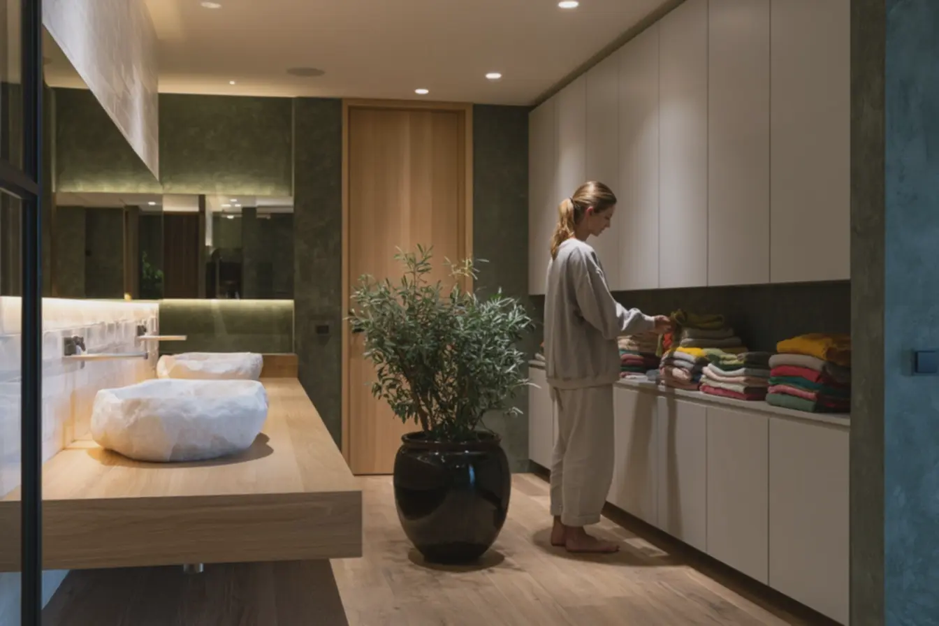 banheiro-suite-luxuosa-entre-5-e-7-metros-quadrados-com-iluminacao-led-embutida Qual tamanho ideal do banheiro banheiro-suite-luxuosa-entre-5-e-7-metros-quadrados-com-iluminacao-led-embutida Qual tamanho ideal do banheiro