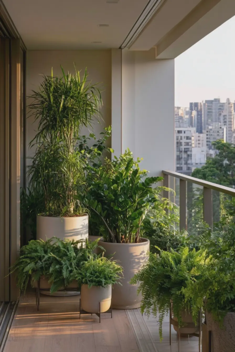 canto-de-sala-com-varanda-estreita-e-plantas-organizadas-em-camadas-verticaismostrando-dracena-zamioculca-e-samambaias Camadas de plantas que ampliam ambientes: alturas, texturas e vasos que funcionam canto-de-sala-com-varanda-estreita-e-plantas-organizadas-em-camadas-verticaismostrando-dracena-zamioculca-e-samambaias Camadas de plantas que ampliam ambientes: alturas, texturas e vasos que funcionam