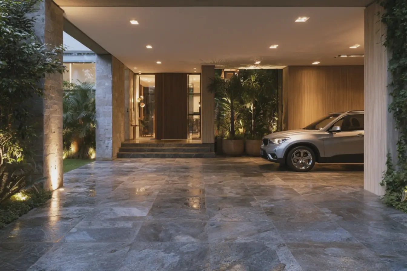 carro-suv-estacionado-sobre-piso-de-granito-texturizado-que-previne-escorregoescom-umidade Pedras para calçada externa: o que poucos sabem sobre durabilidade e estilo carro-suv-estacionado-sobre-piso-de-granito-texturizado-que-previne-escorregoescom-umidade Pedras para calçada externa: o que poucos sabem sobre durabilidade e estilo