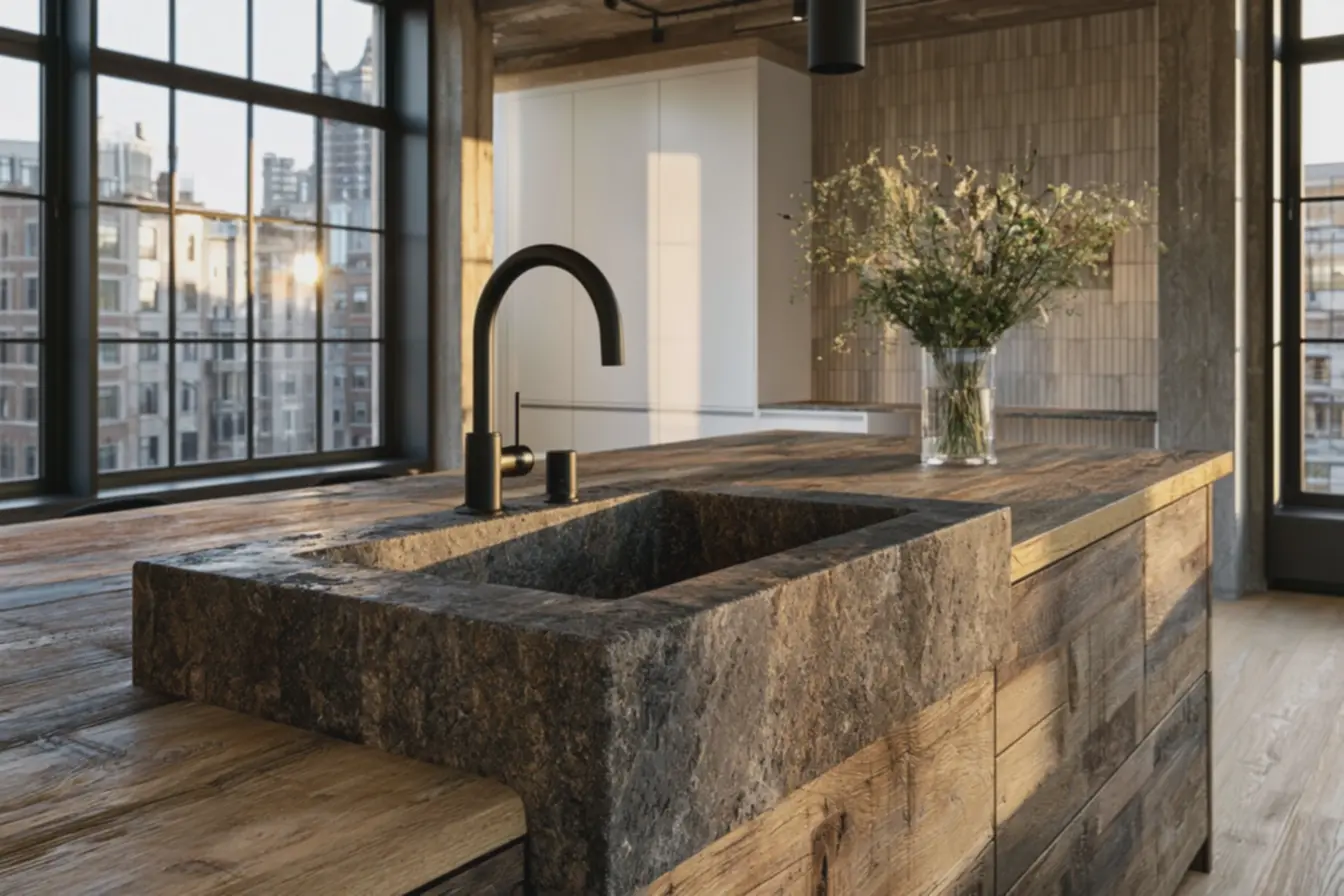 cozinha-contemporanea-com-armarios-brancos-minimalistas-e-parede-de-azulejosneutros-com-decoracao-floral Pia de mármore sintético ou granito: qual combina melhor com sua cozinha? cozinha-contemporanea-com-armarios-brancos-minimalistas-e-parede-de-azulejosneutros-com-decoracao-floral Pia de mármore sintético ou granito: qual combina melhor com sua cozinha?