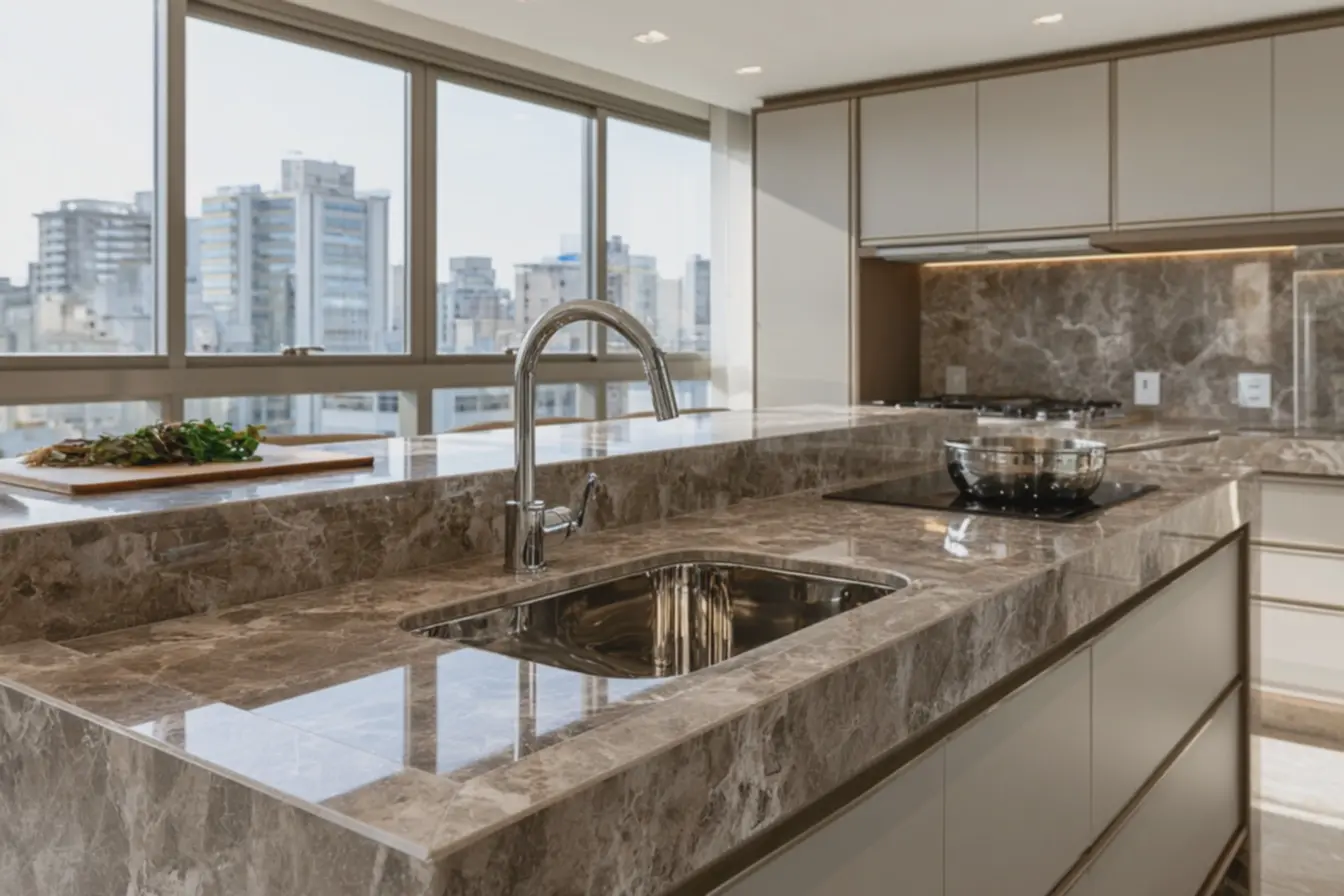 cozinha-moderna-com-pia-de-marmore-sintetico-acinzentado-e-cuba-inox-embutida Pia de mármore sintético: o detalhe que renova sua cozinha sem gastar muito cozinha-moderna-com-pia-de-marmore-sintetico-acinzentado-e-cuba-inox-embutida Pia de mármore sintético: o detalhe que renova sua cozinha sem gastar muito