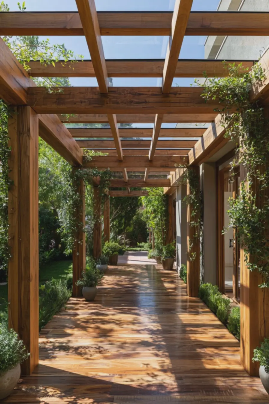 decoracao-com-plantas-em-vasos-e-trepadeiras-integrando-madeira-e-vidro-emespaco-externo-aconchegante Pergolado de madeira e vidro: quando unir transparência e aconchego no quintal decoracao-com-plantas-em-vasos-e-trepadeiras-integrando-madeira-e-vidro-emespaco-externo-aconchegante Pergolado de madeira e vidro: quando unir transparência e aconchego no quintal