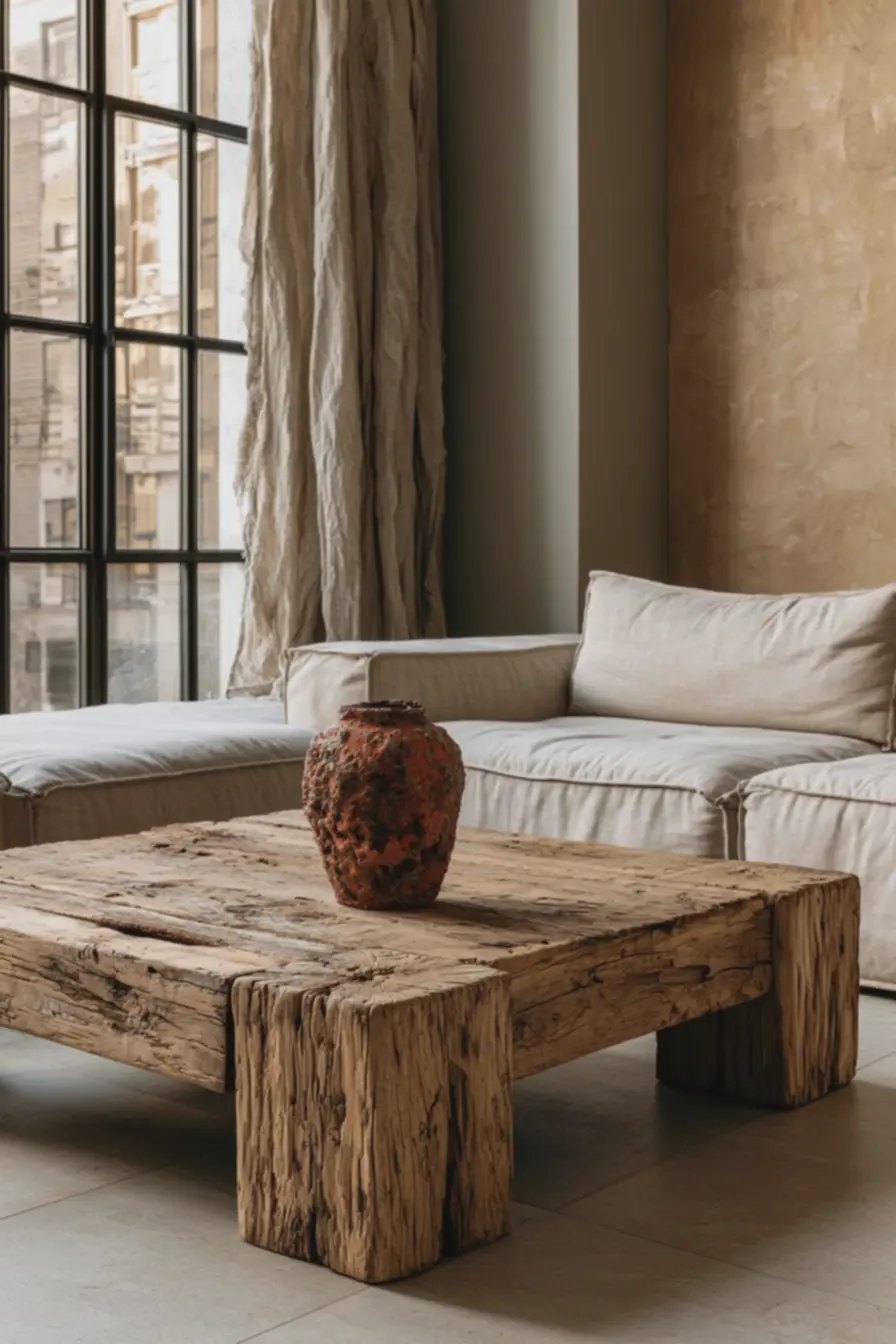 decoracao-minimalista-com-equilibrio-entre-textura-e-cor-em-parede-bege-quente Paletas terrosas e texturas naturais que aquecem ambientes minimalistas decoracao-minimalista-com-equilibrio-entre-textura-e-cor-em-parede-bege-quente Paletas terrosas e texturas naturais que aquecem ambientes minimalistas