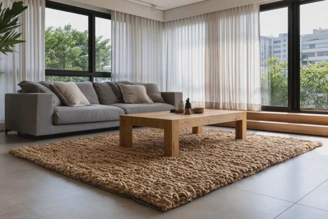decoracao-minimalista-com-tapete-de-croche-para-valorizar-espaco-interno-econforto Decoração com tapetes de crochê: os detalhes e modelos que deixam sua casa mais linda decoracao-minimalista-com-tapete-de-croche-para-valorizar-espaco-interno-econforto Decoração com tapetes de crochê: os detalhes e modelos que deixam sua casa mais linda