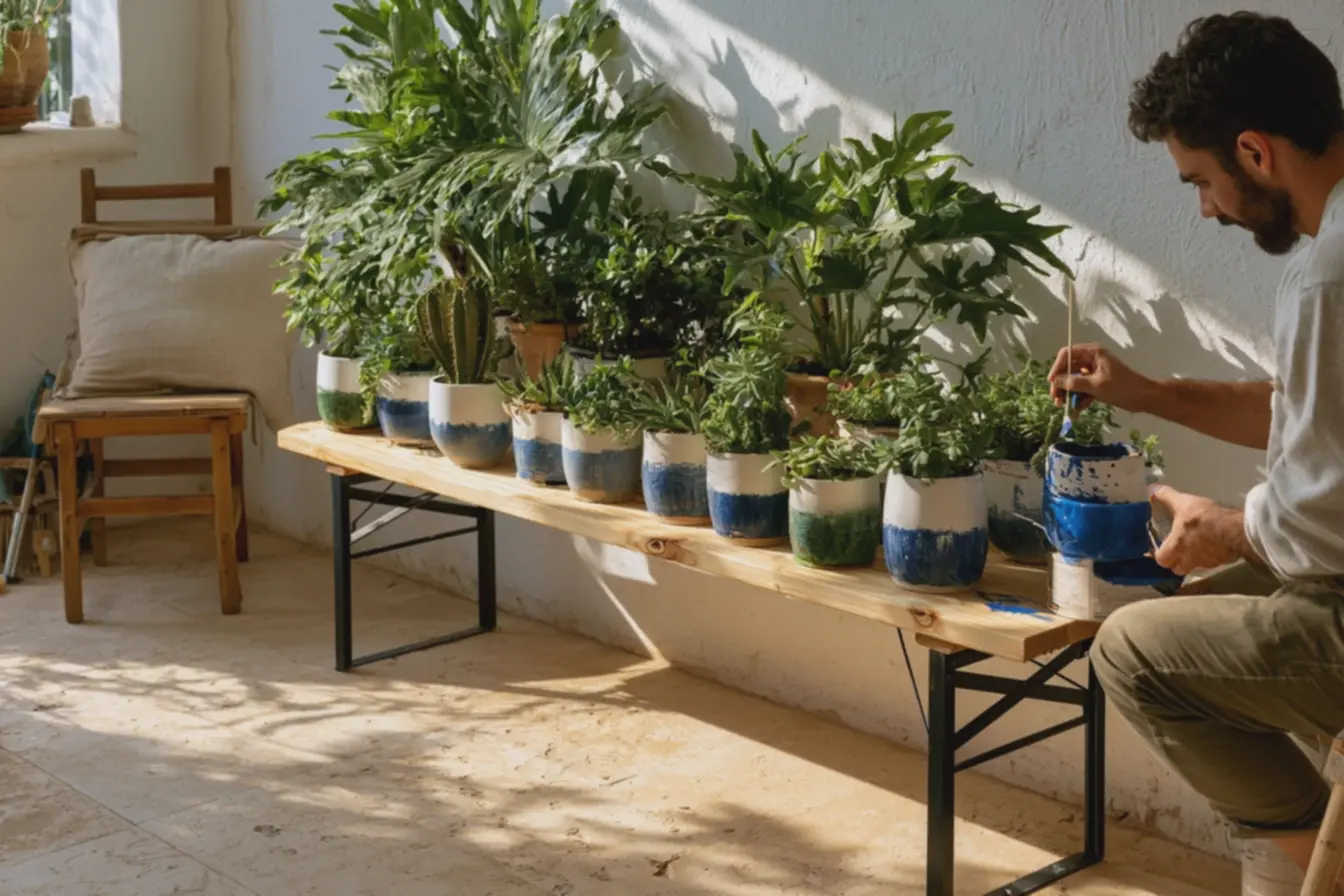 decoracao-simples-e-barata-com-plantas-suculentas-em-prateleira-de-madeira-ecavaletes-metalicos As melhores ideias de decoração simples e barata que encantam a todos decoracao-simples-e-barata-com-plantas-suculentas-em-prateleira-de-madeira-ecavaletes-metalicos As melhores ideias de decoração simples e barata que encantam a todos