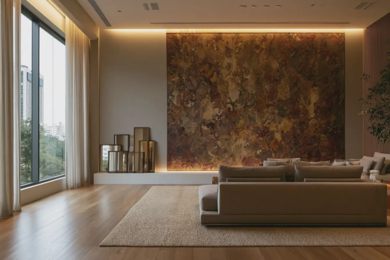 design-de-interiores-elegante-com-espelhos-refletindo-luz-natural-e-parededecorada-sem-danos Ideias baratas para decorar paredes sem furar: opções simples e de grande efeito design-de-interiores-elegante-com-espelhos-refletindo-luz-natural-e-parededecorada-sem-danos Ideias baratas para decorar paredes sem furar: opções simples e de grande efeito