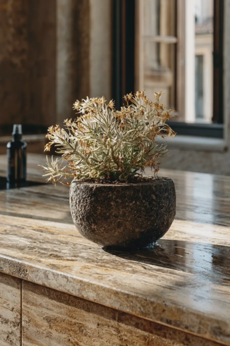 detalhe-de-suculenta-com-folhas-esbranquicadas-em-vaso-rugoso-com-iluminacaonatural Ambientes que surpreendem: a harmonia inesperada entre pedra natural e plantas no décor moderno detalhe-de-suculenta-com-folhas-esbranquicadas-em-vaso-rugoso-com-iluminacaonatural Ambientes que surpreendem: a harmonia inesperada entre pedra natural e plantas no décor moderno