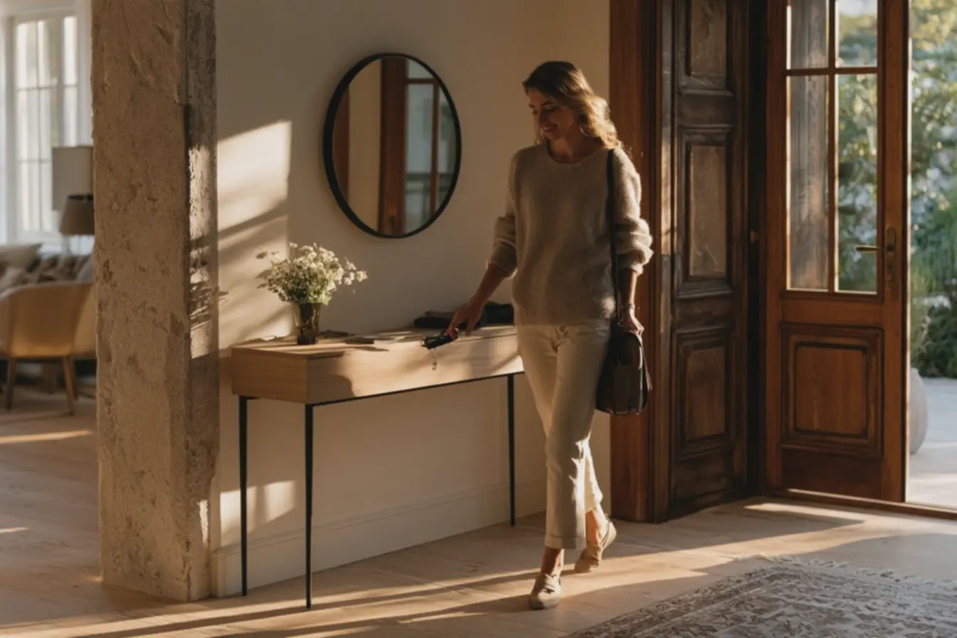 entrada-de-casa-com-aparador-estreito-de-pernas-finas-pretas-iluminado-por-luznatural A escolha certa de aparador que transforma qualquer espaço em um cantinho cheio de charme e personalidade entrada-de-casa-com-aparador-estreito-de-pernas-finas-pretas-iluminado-por-luznatural A escolha certa de aparador que transforma qualquer espaço em um cantinho cheio de charme e personalidade