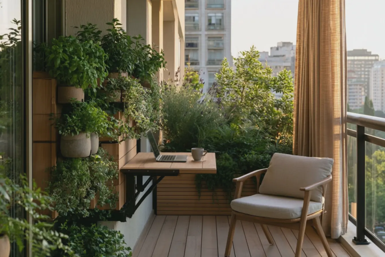 espaco-compacto-decorado-com-painel-de-jardinagem-vertical-de-plantas-aromaticasmanjericao-hortela-e-lavanda Decoração de varanda: ideias inesperadas para renovar seu espaço com charme espaco-compacto-decorado-com-painel-de-jardinagem-vertical-de-plantas-aromaticasmanjericao-hortela-e-lavanda Decoração de varanda: ideias inesperadas para renovar seu espaço com charme