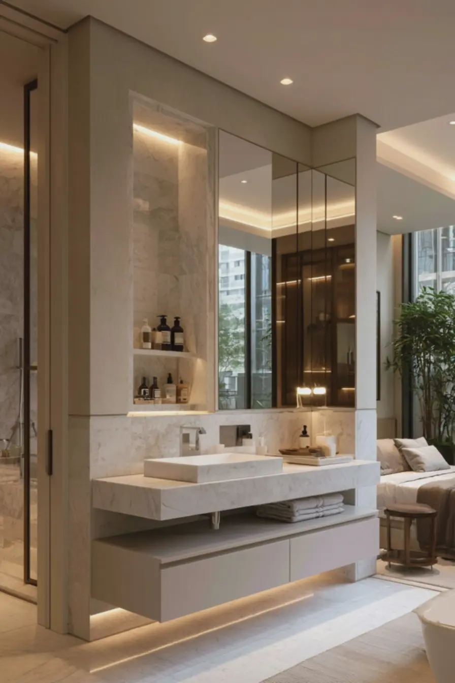 espelho-grande-com-armario-interno-refletindo-luz-natural-para-sensacao-deamplitude Organização invisível: soluções de armazenamento para banheiros pequenos que não ocupam espaço espelho-grande-com-armario-interno-refletindo-luz-natural-para-sensacao-deamplitude Organização invisível: soluções de armazenamento para banheiros pequenos que não ocupam espaço