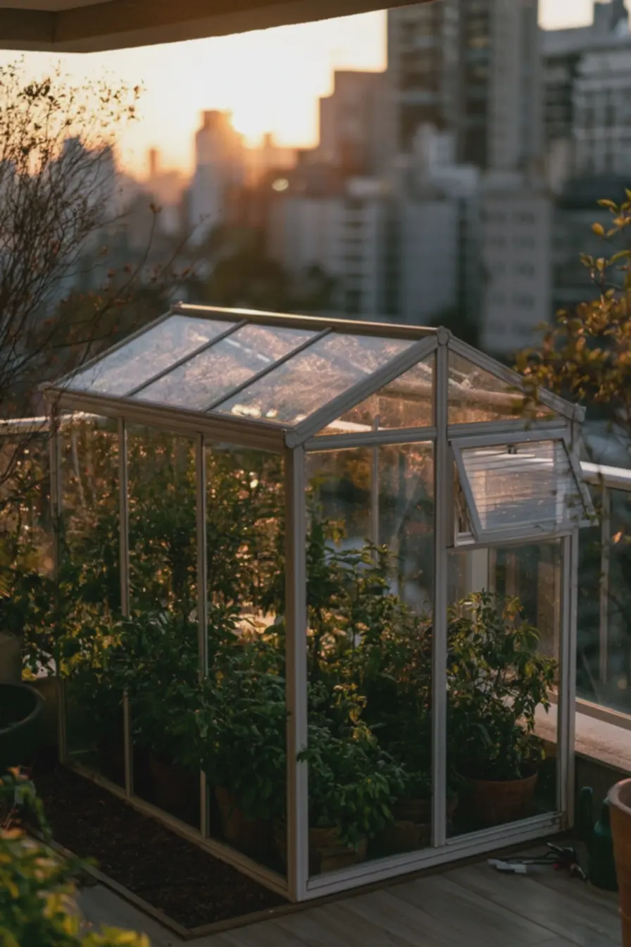 estufa-pequena-de-plastico-rigido-em-varanda-urbana-protegendo-horta-no-frio Estufa, túnel ou cobertura com palha: qual a melhor proteção para a horta no frio? estufa-pequena-de-plastico-rigido-em-varanda-urbana-protegendo-horta-no-frio Estufa, túnel ou cobertura com palha: qual a melhor proteção para a horta no frio?