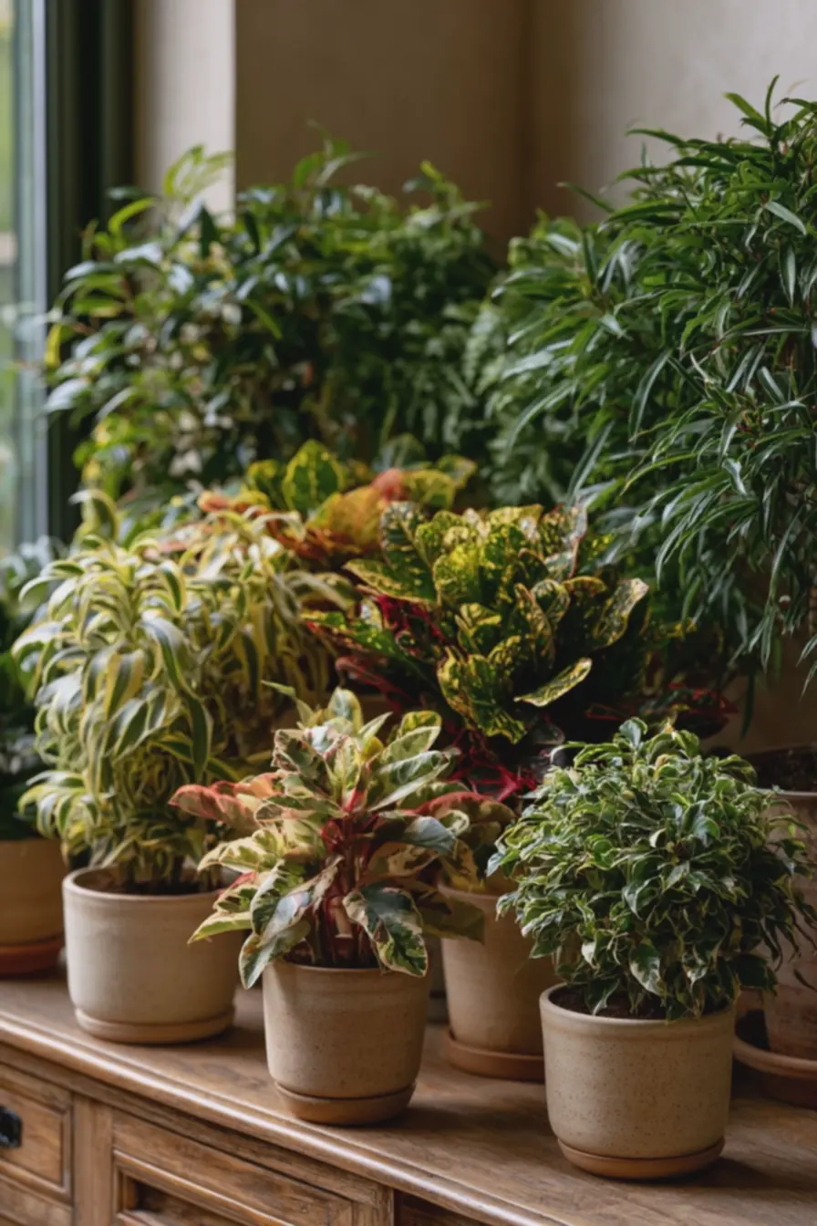 folhagens-com-bordas-claras-e-manchas-coloridas-realcando-cantos-escuros-de-sala Plantas com folhagens coloridas ideais para salas escuras e varandas compactas folhagens-com-bordas-claras-e-manchas-coloridas-realcando-cantos-escuros-de-sala Plantas com folhagens coloridas ideais para salas escuras e varandas compactas