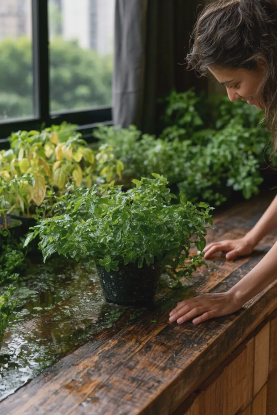 folhas-amareladas-de-manjericao-por-falta-de-luz-na-horta-de-cozinha-poucoiluminada Vasos, bancadas e luz: o trio que garante uma horta de cozinha prática e organizada folhas-amareladas-de-manjericao-por-falta-de-luz-na-horta-de-cozinha-poucoiluminada Vasos, bancadas e luz: o trio que garante uma horta de cozinha prática e organizada