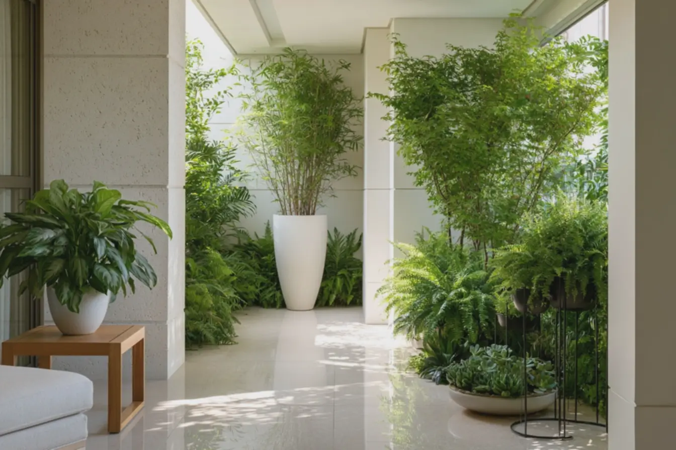 harmonizacao-de-plantas-para-criar-ambiente-leve-aberto-e-convidativo-comtexturas-variadas-e-proporcao-adequada Camadas de plantas que ampliam ambientes: alturas, texturas e vasos que funcionam harmonizacao-de-plantas-para-criar-ambiente-leve-aberto-e-convidativo-comtexturas-variadas-e-proporcao-adequada Camadas de plantas que ampliam ambientes: alturas, texturas e vasos que funcionam