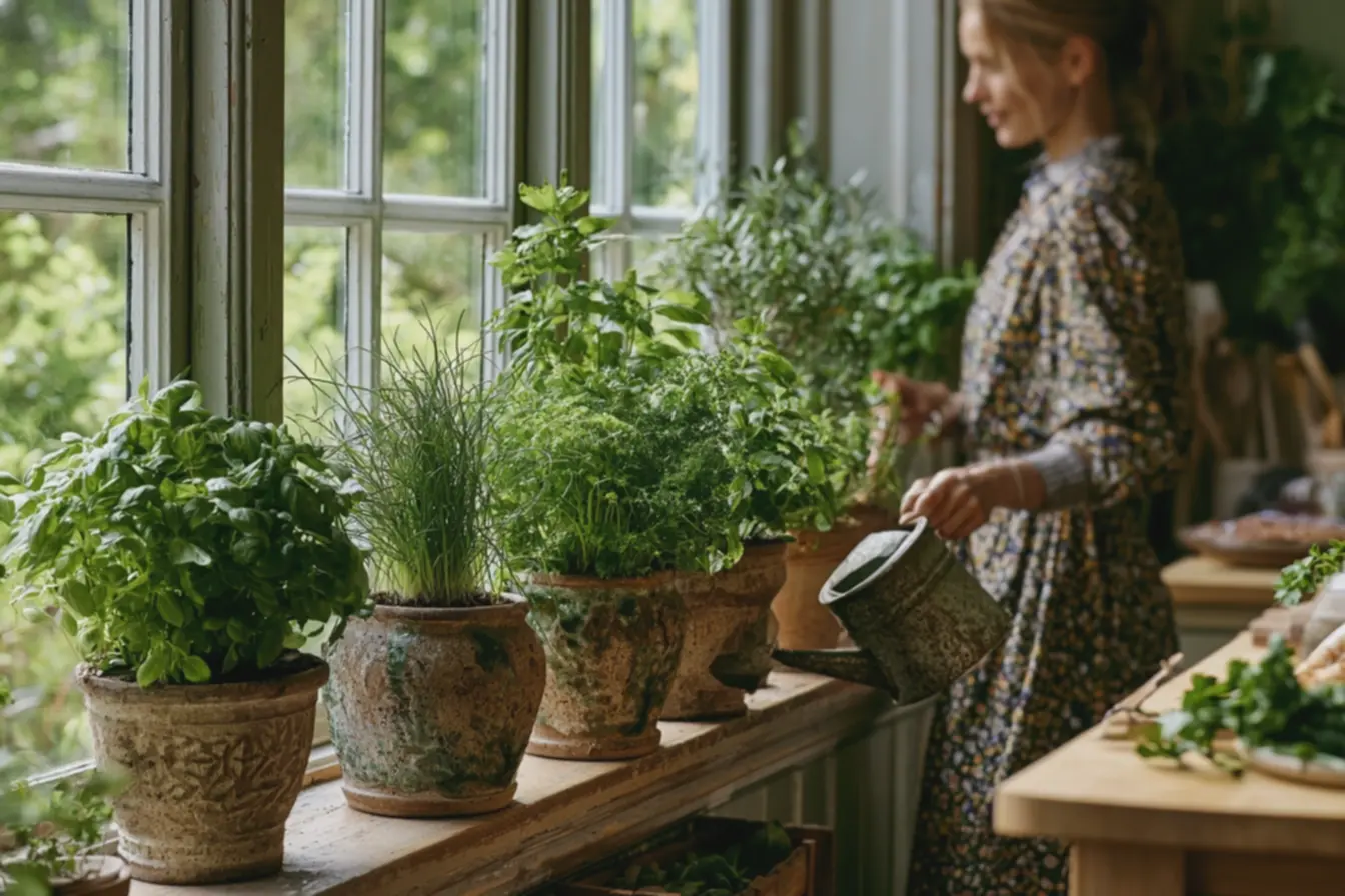 horta-de-ervas-aromaticas-cultivada-em-vasos-no-parapeito-da-janela-residencial Cuidar da horta em casa: o detalhe simples que muda tudo na sua cozinha horta-de-ervas-aromaticas-cultivada-em-vasos-no-parapeito-da-janela-residencial Cuidar da horta em casa: o detalhe simples que muda tudo na sua cozinha