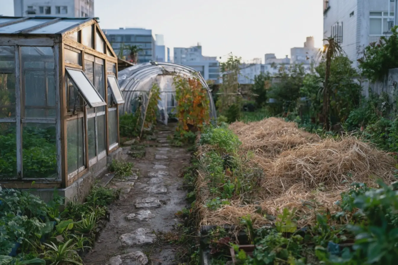 horta-protegida-no-frio-mostrando-folhas-queimadas-em-tunel-e-palha-espalhadacom-capricho Estufa, túnel ou cobertura com palha: qual a melhor proteção para a horta no frio? horta-protegida-no-frio-mostrando-folhas-queimadas-em-tunel-e-palha-espalhadacom-capricho Estufa, túnel ou cobertura com palha: qual a melhor proteção para a horta no frio?