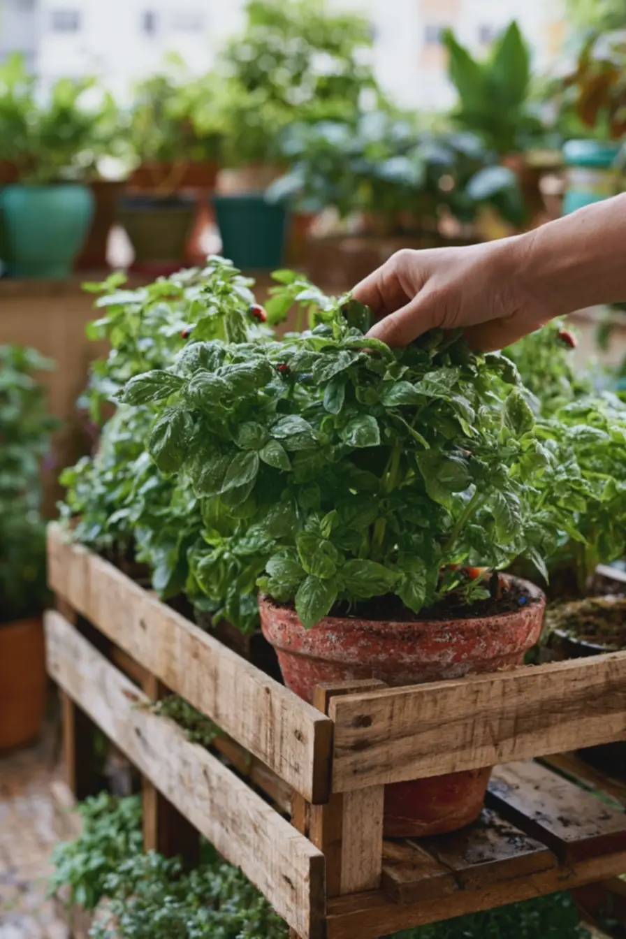 horta-urbana-sustentavel-com-cultivo-natural-de-temperos-em-pallets-reciclados Cuidar da horta em casa: o detalhe simples que muda tudo na sua cozinha horta-urbana-sustentavel-com-cultivo-natural-de-temperos-em-pallets-reciclados Cuidar da horta em casa: o detalhe simples que muda tudo na sua cozinha