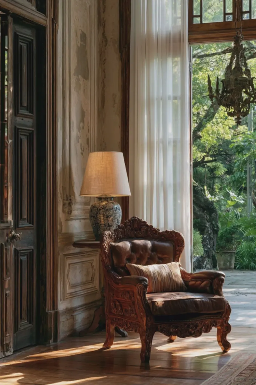 iluminacao-em-camadas-com-luz-natural-filtrada-por-cortinas-voile-e-luz-difusado-abajur-em-sala-colonial Iluminação na decoração colonial: abajures, lustres e luz natural para ambientes históricos iluminacao-em-camadas-com-luz-natural-filtrada-por-cortinas-voile-e-luz-difusado-abajur-em-sala-colonial Iluminação na decoração colonial: abajures, lustres e luz natural para ambientes históricos