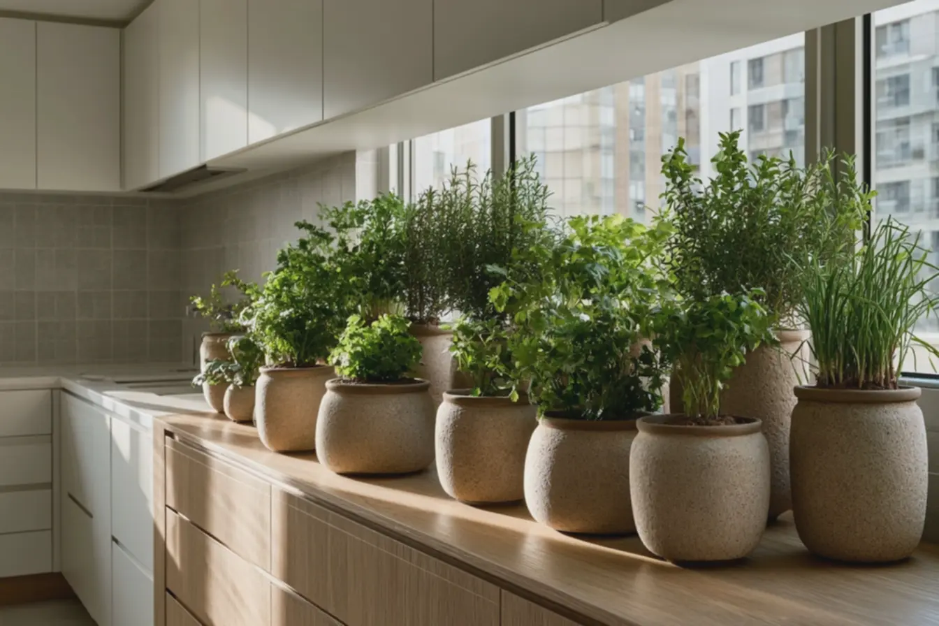 iluminacao-natural-destaca-harmonia-e-sofisticacao-dos-vasos-e-plantas-nacozinha-moderna Escolhas de vasos que valorizam a horta em casa e a estética da cozinha iluminacao-natural-destaca-harmonia-e-sofisticacao-dos-vasos-e-plantas-nacozinha-moderna Escolhas de vasos que valorizam a horta em casa e a estética da cozinha