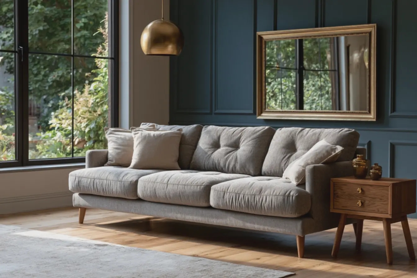 interior-com-sofa-cinza-claro-e-detalhes-dourados-harmoniosos-e-discretos-nadecoracao Veja como usar tons de dourado na decoração sem exagerar, segundo especialistas interior-com-sofa-cinza-claro-e-detalhes-dourados-harmoniosos-e-discretos-nadecoracao Veja como usar tons de dourado na decoração sem exagerar, segundo especialistas