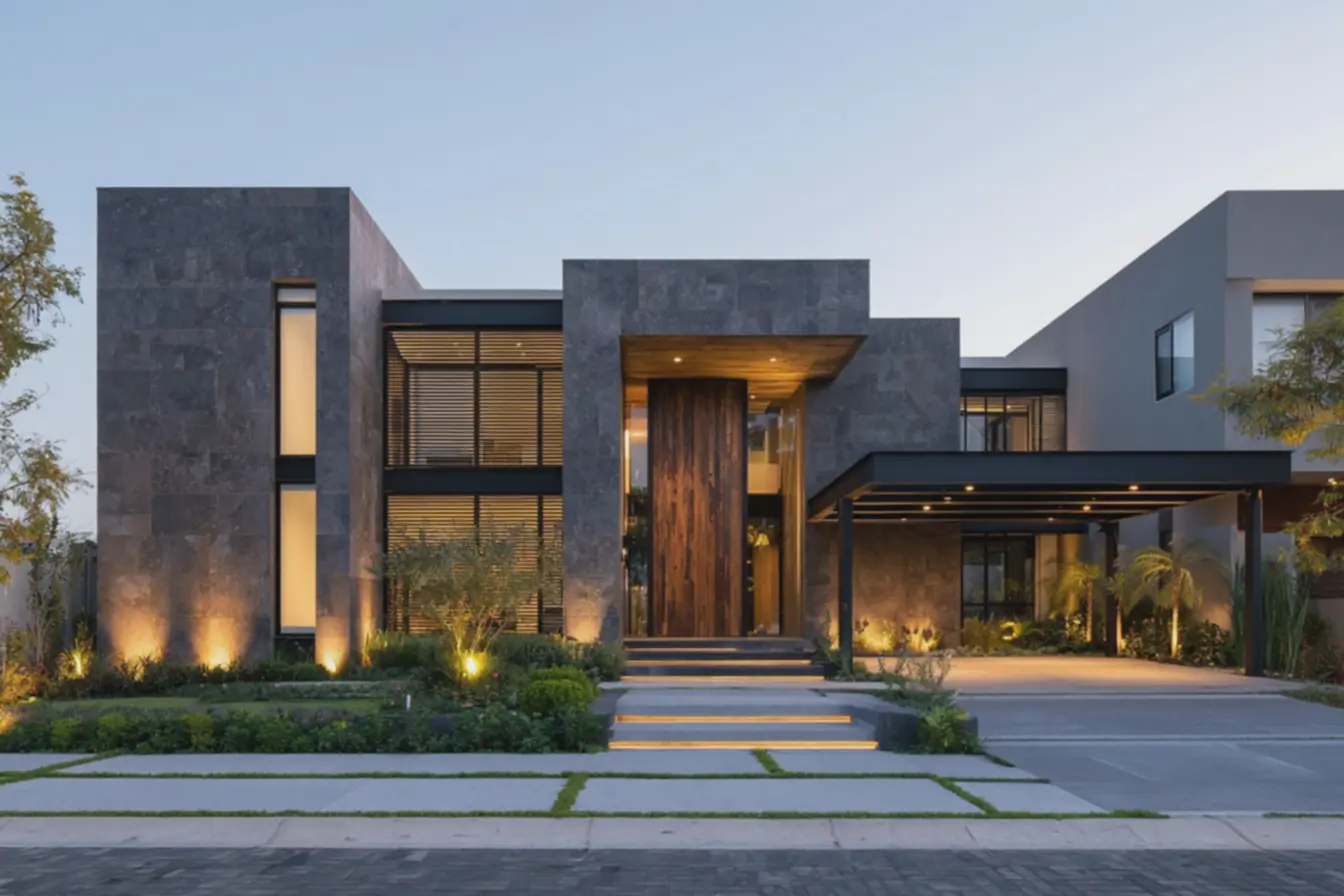 jardim-frontal-minimalista-com-plantas-baixas-e-caminho-de-pedras-clara-emfachada-urbana-contemporanea Fachadas de casas modernas: ideias que mudam a cara da sua residência jardim-frontal-minimalista-com-plantas-baixas-e-caminho-de-pedras-clara-emfachada-urbana-contemporanea Fachadas de casas modernas: ideias que mudam a cara da sua residência