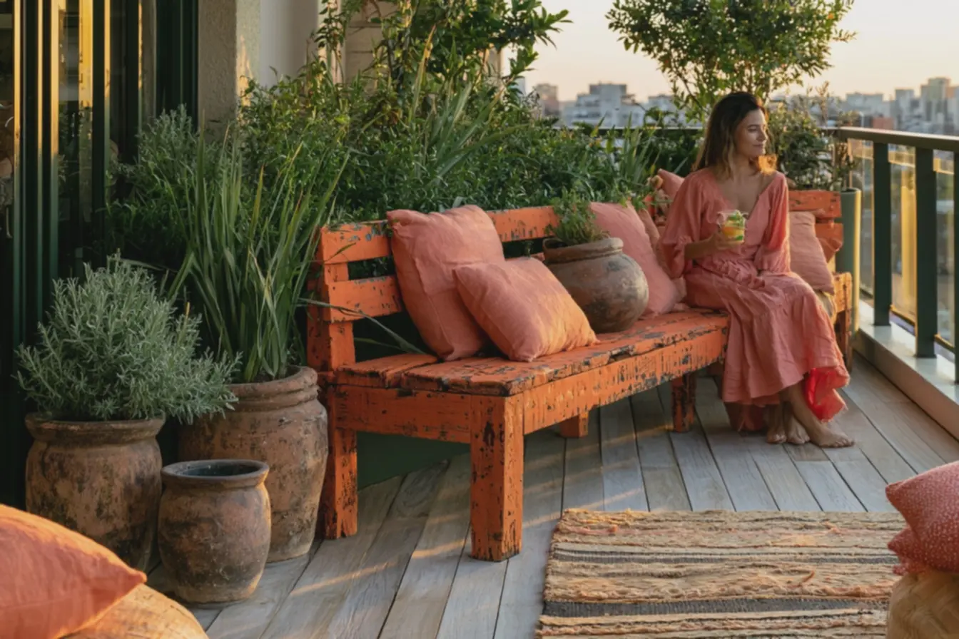 luz-dourada-do-por-do-sol-ilumina-varanda-com-decoracao-em-tons-de-laranja-everde-gerando-atmosfera-relaxante Decorar com tons de laranja: como criar ambientes cheios de energia e aconchego luz-dourada-do-por-do-sol-ilumina-varanda-com-decoracao-em-tons-de-laranja-everde-gerando-atmosfera-relaxante Decorar com tons de laranja: como criar ambientes cheios de energia e aconchego