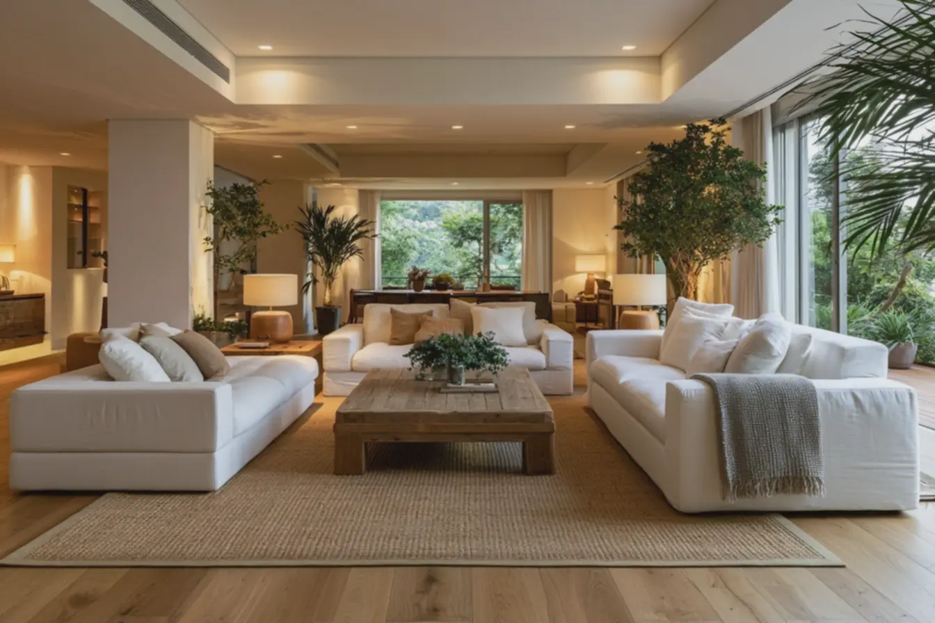 manta-de-la-cinza-sobre-sofa-branco-moderno-em-ambiente-minimalista-acolhedor Madeira, juta e lã: combinações que aquecem o minimalismo moderno manta-de-la-cinza-sobre-sofa-branco-moderno-em-ambiente-minimalista-acolhedor Madeira, juta e lã: combinações que aquecem o minimalismo moderno