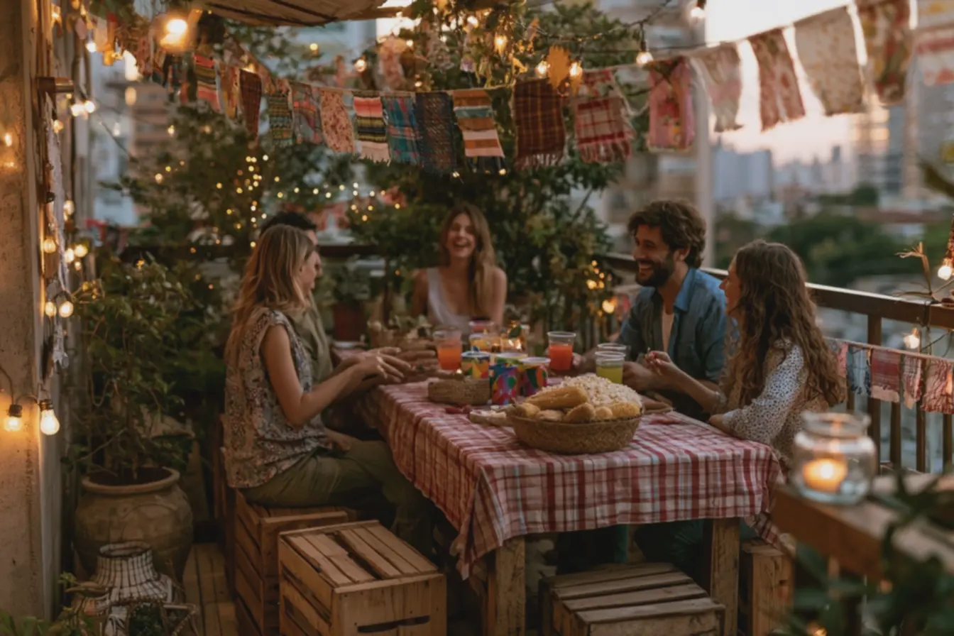 mesa-comunitaria-com-toalha-xadrez-vermelha-e-branca-servindo-milho-cozido-epipoca-em-ambiente-de-arraia-caseiro 10 Ideias de Arraiá em casa pra aproveitar a festa junina mesa-comunitaria-com-toalha-xadrez-vermelha-e-branca-servindo-milho-cozido-epipoca-em-ambiente-de-arraia-caseiro 10 Ideias de Arraiá em casa pra aproveitar a festa junina