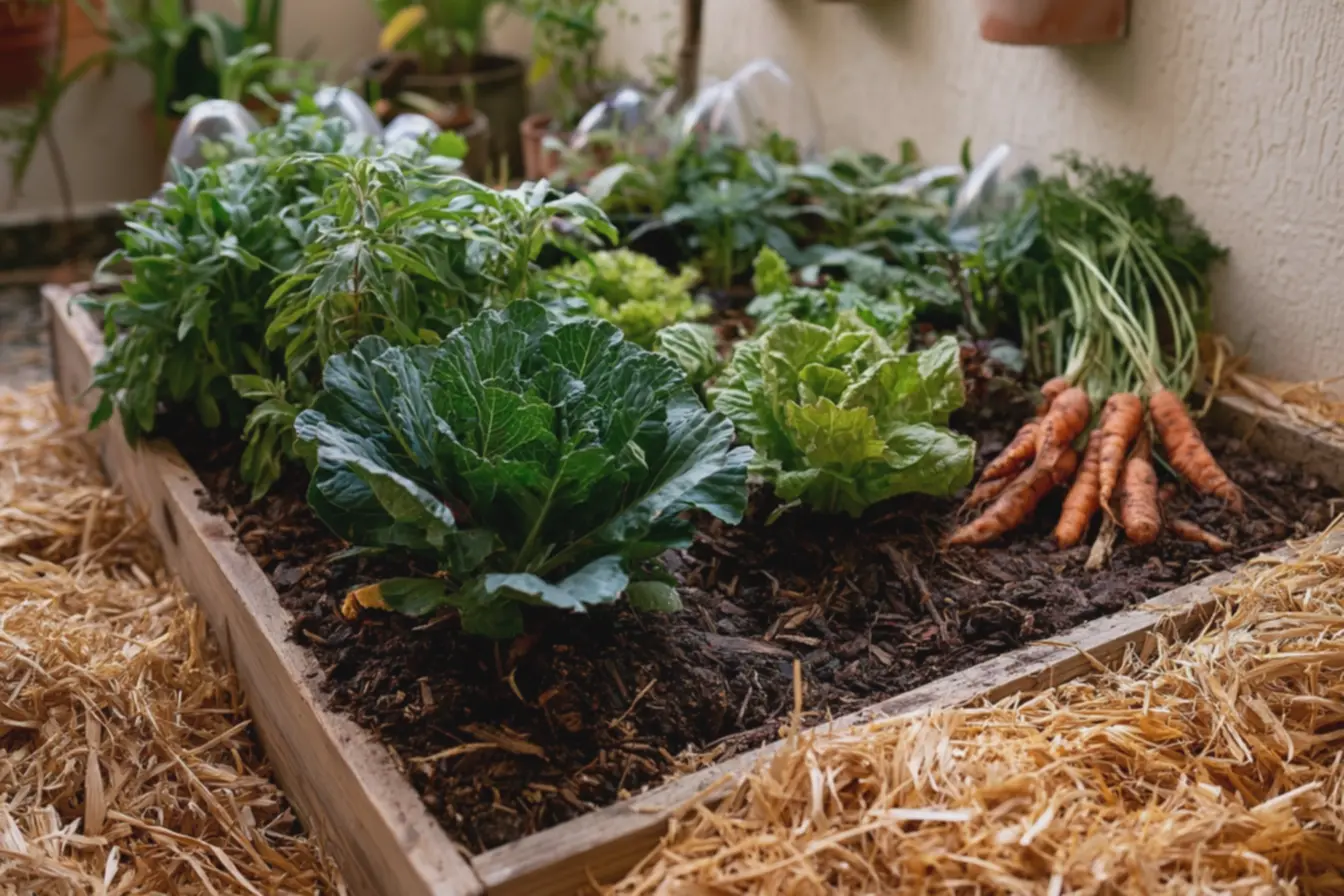 mudas-de-hortalicas-protegidas-por-cloches-feitos-com-garrafas-pet-cortadas-emjardim-urbano-de-inverno Como cuidar da horta no frio: o segredo para plantas que não param de crescer mudas-de-hortalicas-protegidas-por-cloches-feitos-com-garrafas-pet-cortadas-emjardim-urbano-de-inverno Como cuidar da horta no frio: o segredo para plantas que não param de crescer