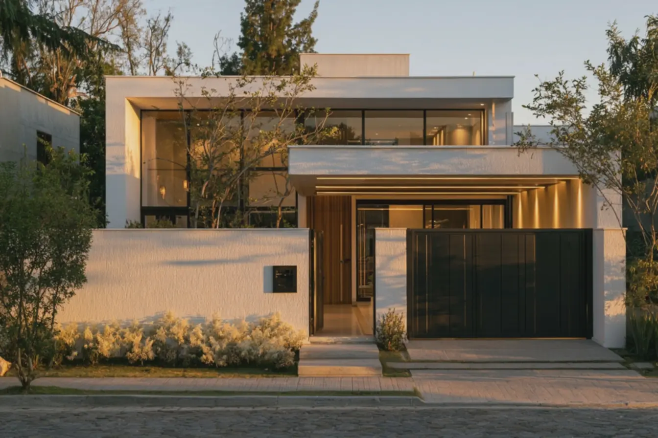 muro-residencial-com-acabamento-impecavel-e-caixa-de-correio-embutida-proximo-acalcada Como decorar o muro da frente da sua casa muro-residencial-com-acabamento-impecavel-e-caixa-de-correio-embutida-proximo-acalcada Como decorar o muro da frente da sua casa