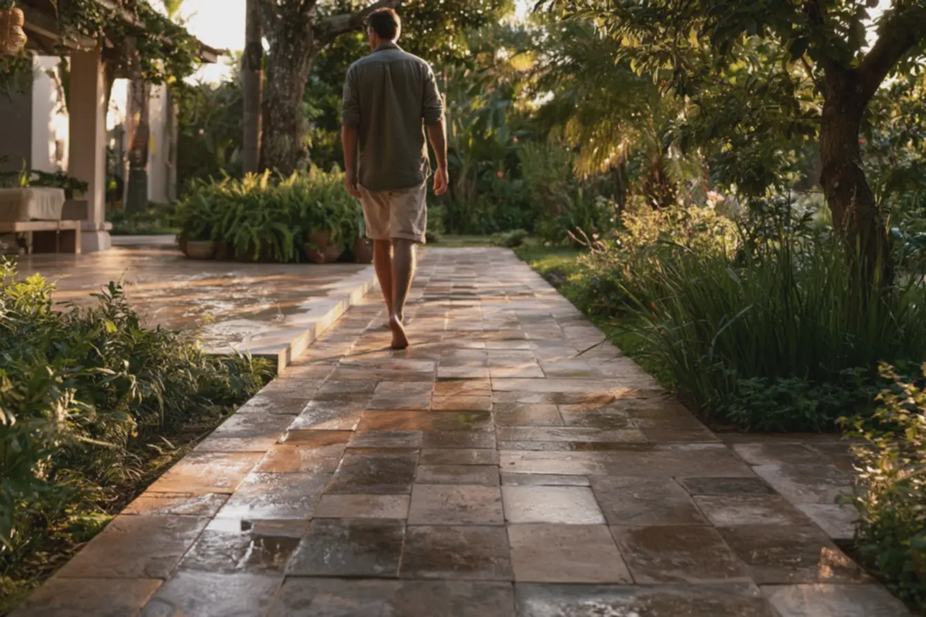pessoa-caminhando-descalca-sobre-piso-texturizado-opaco-de-cimento-queimado-nojardim O acabamento na área externa que renova qualquer espaço e garante beleza sem desgaste rápido pessoa-caminhando-descalca-sobre-piso-texturizado-opaco-de-cimento-queimado-nojardim O acabamento na área externa que renova qualquer espaço e garante beleza sem desgaste rápido