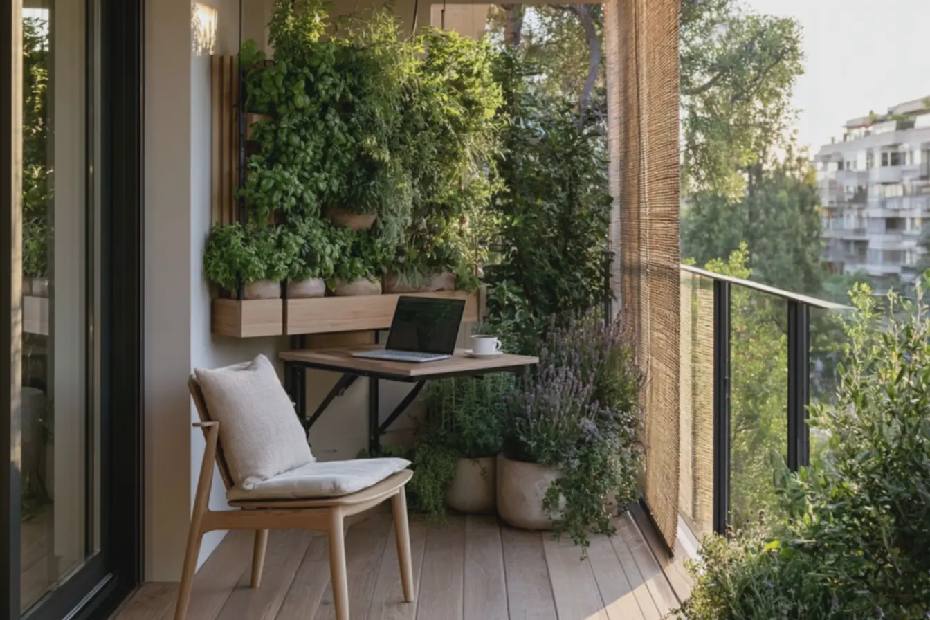piso-de-madeira-tratada-resistente-a-agua-e-cortina-de-bambu-garantindoprivacidade-em-varanda-com-decoracao-pratica Decoração de varanda: ideias inesperadas para renovar seu espaço com charme piso-de-madeira-tratada-resistente-a-agua-e-cortina-de-bambu-garantindoprivacidade-em-varanda-com-decoracao-pratica Decoração de varanda: ideias inesperadas para renovar seu espaço com charme