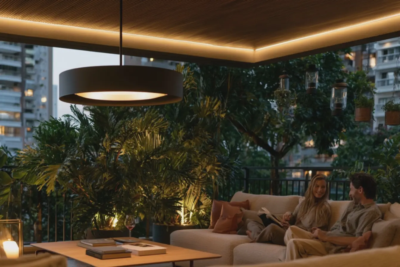 plantas-grandes-com-folhas-texturizadas-iluminacao-suave-criando-sombrasprofundas-ambiente-sofisticado-e-acolhedor Iluminação para varanda: criar cantos acolhedores sem obras plantas-grandes-com-folhas-texturizadas-iluminacao-suave-criando-sombrasprofundas-ambiente-sofisticado-e-acolhedor Iluminação para varanda: criar cantos acolhedores sem obras
