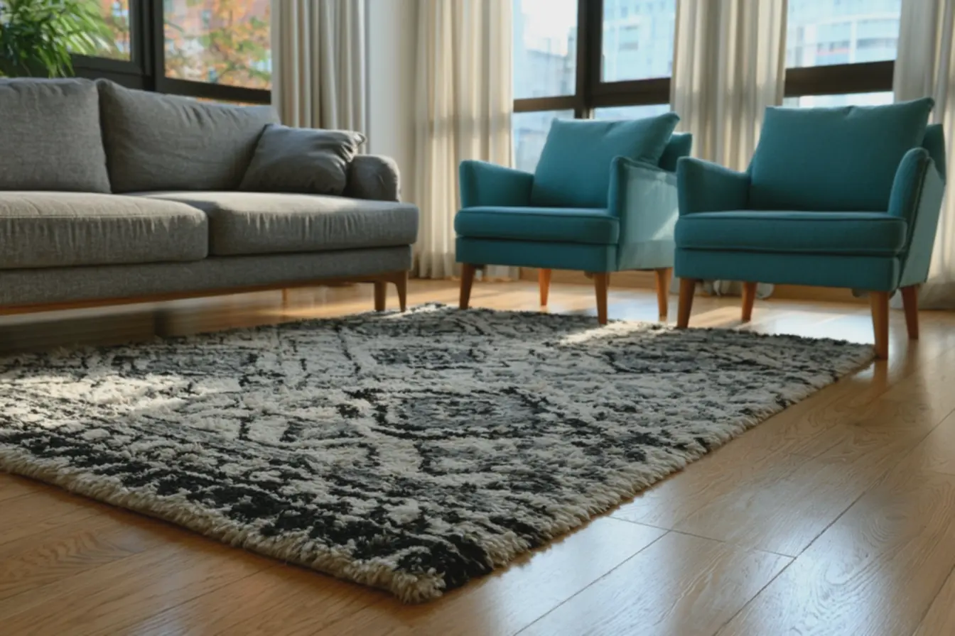 posicao-ideal-do-tapete-em-sala-com-moveis-integrados-criando-ambiente-acolhedore-harmonico Como decorar com tapetes: erros comuns que podem arruinar seu espaço posicao-ideal-do-tapete-em-sala-com-moveis-integrados-criando-ambiente-acolhedore-harmonico Como decorar com tapetes: erros comuns que podem arruinar seu espaço