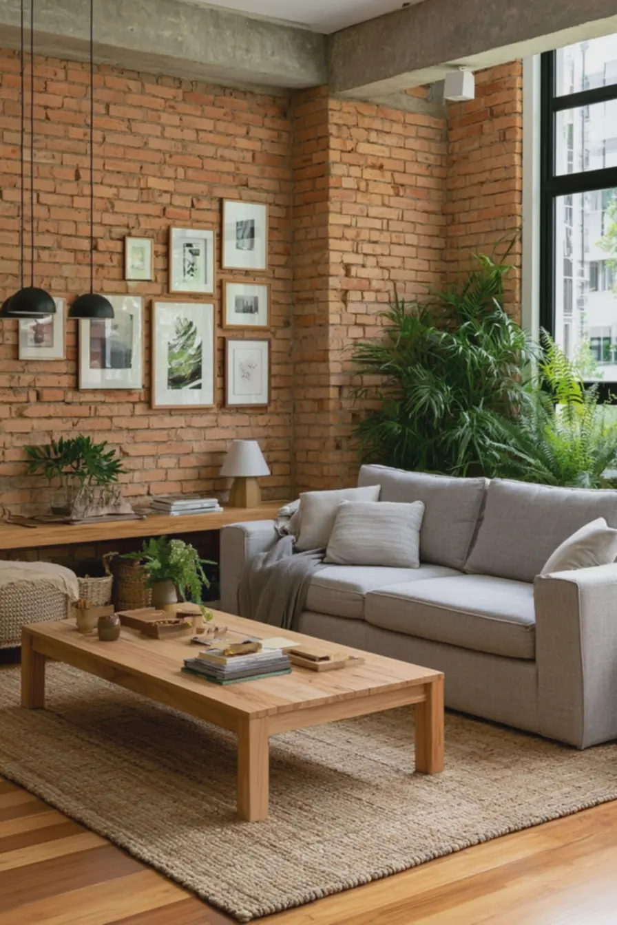 quadros-organizados-com-altura-correta-em-parede-clara-de-tijolos-aparentes-eiluminacao-natural-suave Erros de proporção que fazem a decoração simples e barata parecer improvisada quadros-organizados-com-altura-correta-em-parede-clara-de-tijolos-aparentes-eiluminacao-natural-suave Erros de proporção que fazem a decoração simples e barata parecer improvisada