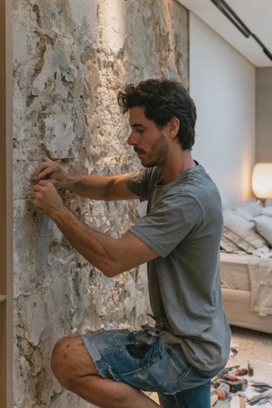 quarto-com-revestimento-acustico-para-controle-de-ruidos-e-ambiente-maisacolhedor-e-tranquilo Revestimento para parede: materiais que melhoram acústica de salas e quartos quarto-com-revestimento-acustico-para-controle-de-ruidos-e-ambiente-maisacolhedor-e-tranquilo Revestimento para parede: materiais que melhoram acústica de salas e quartos