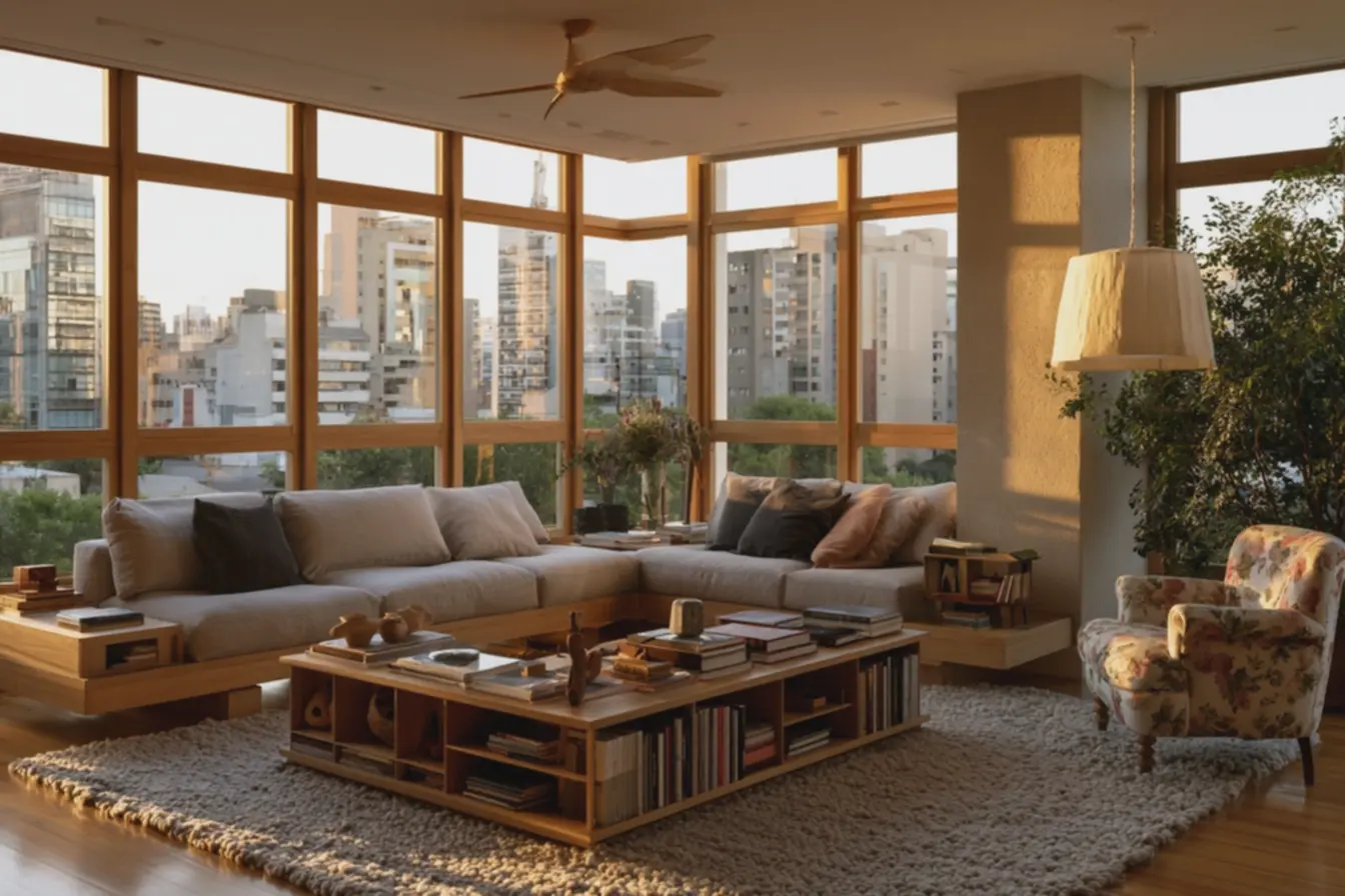 sala-de-estar-com-pe-direito-alto-iluminada-por-luz-natural-e-moveismultifuncionais-em-estilo-escandinavo O estilo europeu de decoração chegou com tudo no Brasil sala-de-estar-com-pe-direito-alto-iluminada-por-luz-natural-e-moveismultifuncionais-em-estilo-escandinavo O estilo europeu de decoração chegou com tudo no Brasil