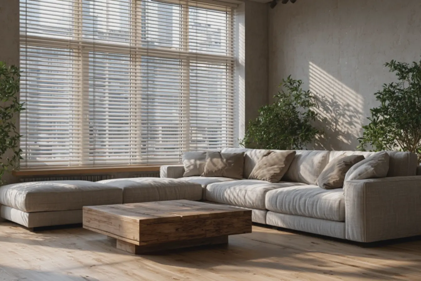 sala-de-estar-com-sofa-cinza-e-persiana-destacando-funcionalidade-e-conforto-nadecoracao Como decorar com persianas do jeito certo: As dicas que não te contam sala-de-estar-com-sofa-cinza-e-persiana-destacando-funcionalidade-e-conforto-nadecoracao Como decorar com persianas do jeito certo: As dicas que não te contam
