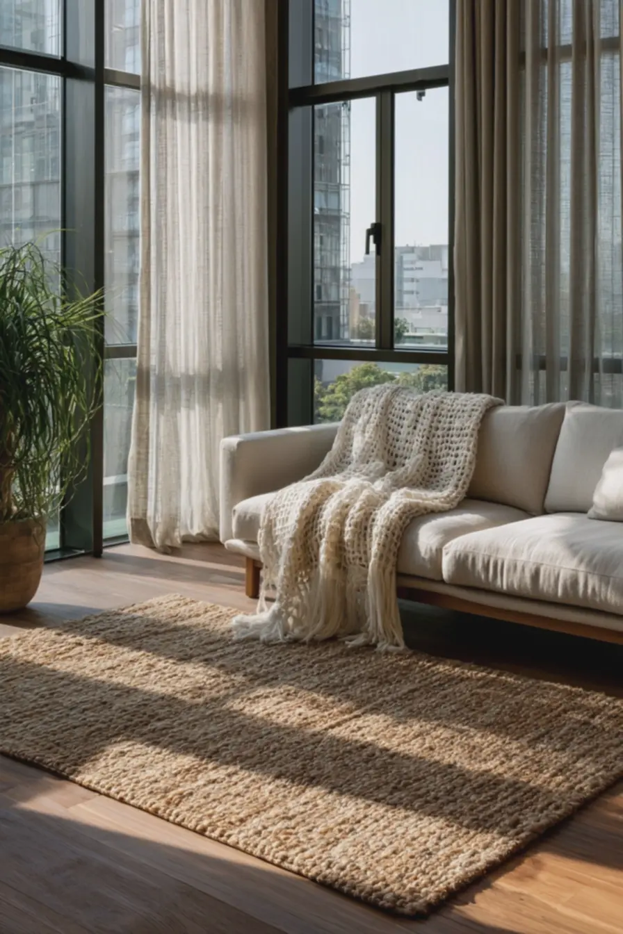sofa-simples-com-manta-leve-de-la-clara-de-trama-aberta-e-cortinas-translucidasde-linho-misto-filtrando-luz-em-ambiente-acolhedor Tecidos quentes sem exagero: tapetes, mantas e cortinas ideais para o frio sofa-simples-com-manta-leve-de-la-clara-de-trama-aberta-e-cortinas-translucidasde-linho-misto-filtrando-luz-em-ambiente-acolhedor Tecidos quentes sem exagero: tapetes, mantas e cortinas ideais para o frio