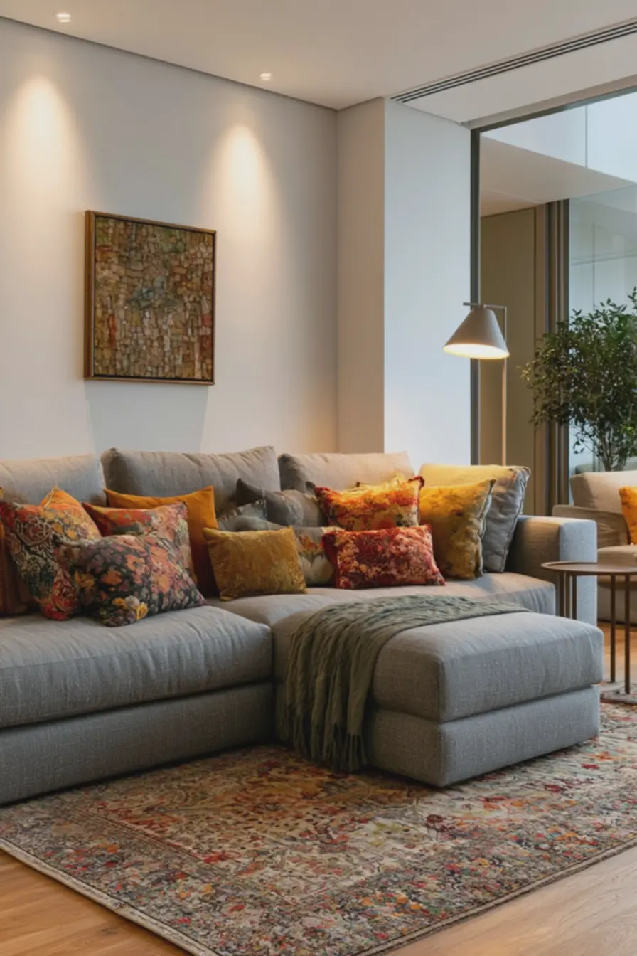 tapete-pequeno-insuficiente-para-area-ocupada-pelo-sofa-e-moveis-proximosevidenciando-erro-de-escala Erros de proporção que fazem a decoração simples e barata parecer improvisada tapete-pequeno-insuficiente-para-area-ocupada-pelo-sofa-e-moveis-proximosevidenciando-erro-de-escala Erros de proporção que fazem a decoração simples e barata parecer improvisada